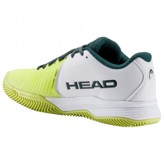 Head Revolt Pro 4.0 Clay Kinder Tennisschuh - Grün/Weiss 2023 Head Revolt Pro 4.0 Clay Kinder Tennisschuh - Grün/Weiss 2023