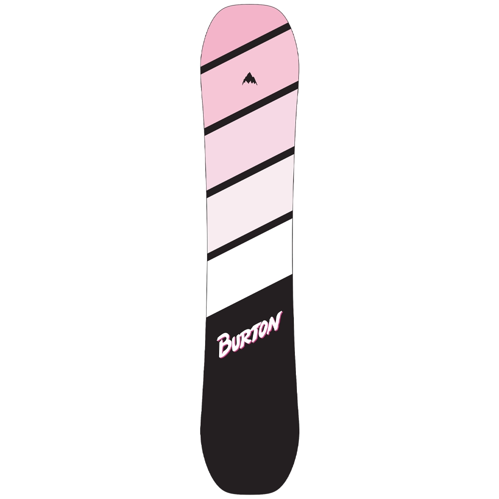 Burton Smalls Flat Top Pink Snowboard Kinder 2026