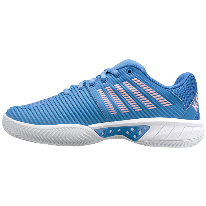 K-SWISS Express Light 2 HB Damen Tennisschuh - blau/weiß/rosa