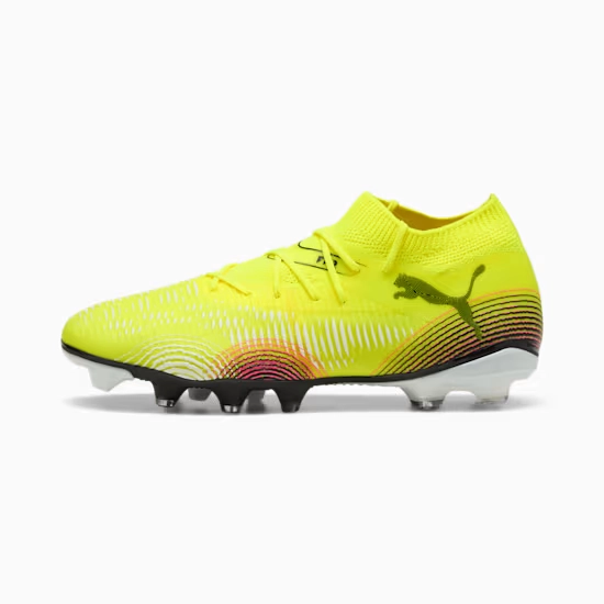 Puma FUTURE 8 MATCH FG/AG Fussballschuh Unisex - Yellow Alert