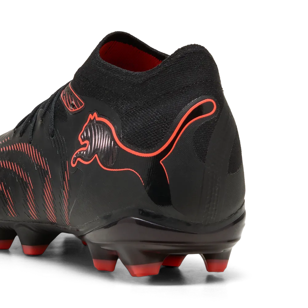 Puma FUTURE 9 PRO FG/AG Fußballschuhe – Black/Glowing Red/Strong Grey