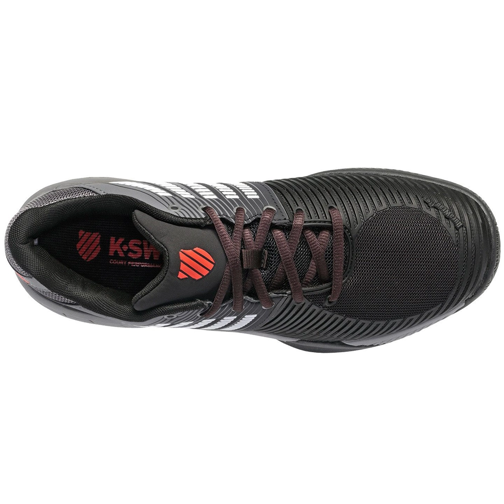 K-SWISS Hypercourt Express Light 2 HB Herren Tennisschuh - schwarz grau K-SWISS Hypercourt Express Light 2 HB Herren Tennisschuh - schwarz grau
