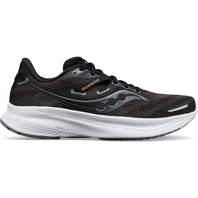 saucony Guide 16 Herren Stabilität- Laufschuh - schwarz/weiß saucony Guide 16 Herren Stabilität- Laufschuh - schwarz/weiß