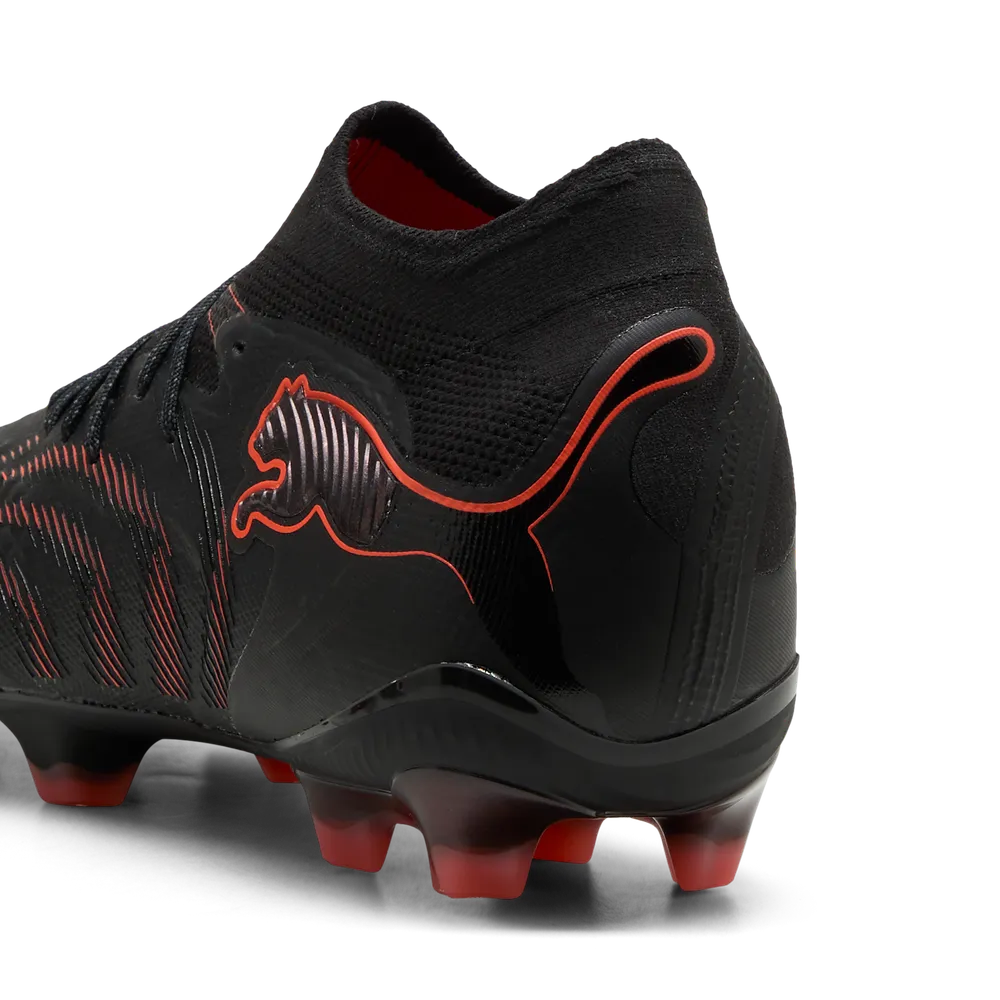 Puma FUTURE 9 ULTIMATE FG Fußballschuhe – Black/Glowing Red/Strong Grey
