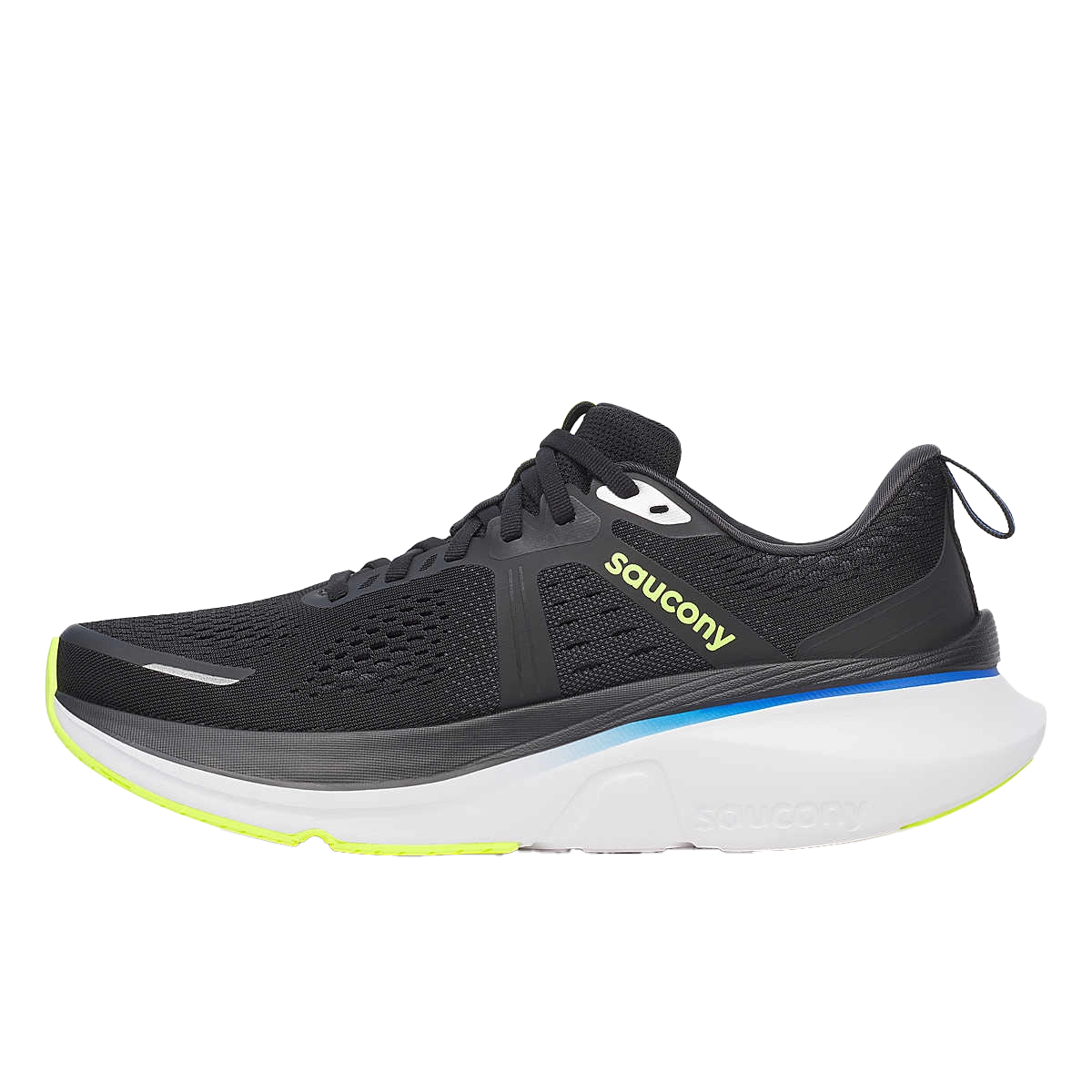 saucony Guide 18 Herren Stabilität- Laufschuh - Black | Lapis