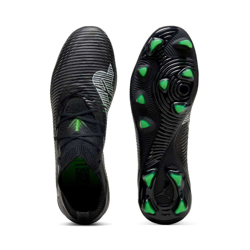 FUTURE 8 PRO FG/AG Fussballschuh - Black / Green