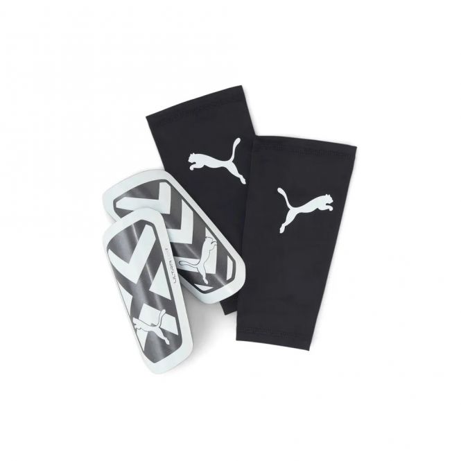 PUMA ULTRA Light Sleeve Schienbeinschoner - weiss/schwarz PUMA ULTRA Light Sleeve Schienbeinschoner - weiss/schwarz