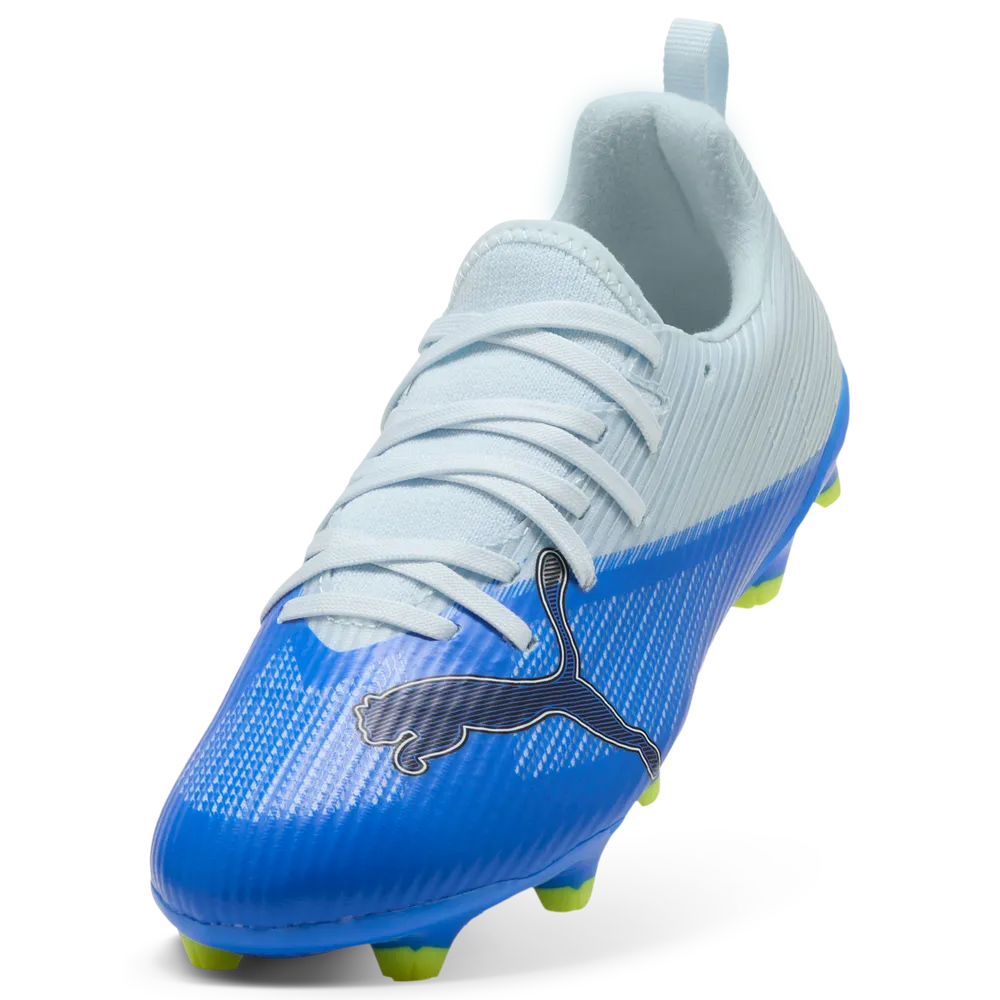 Puma ULTRA 7 MATCH FG/AG Fußballschuhe Kinder – Ultra Blue / Icy Blue / Black / Lime Squeeze