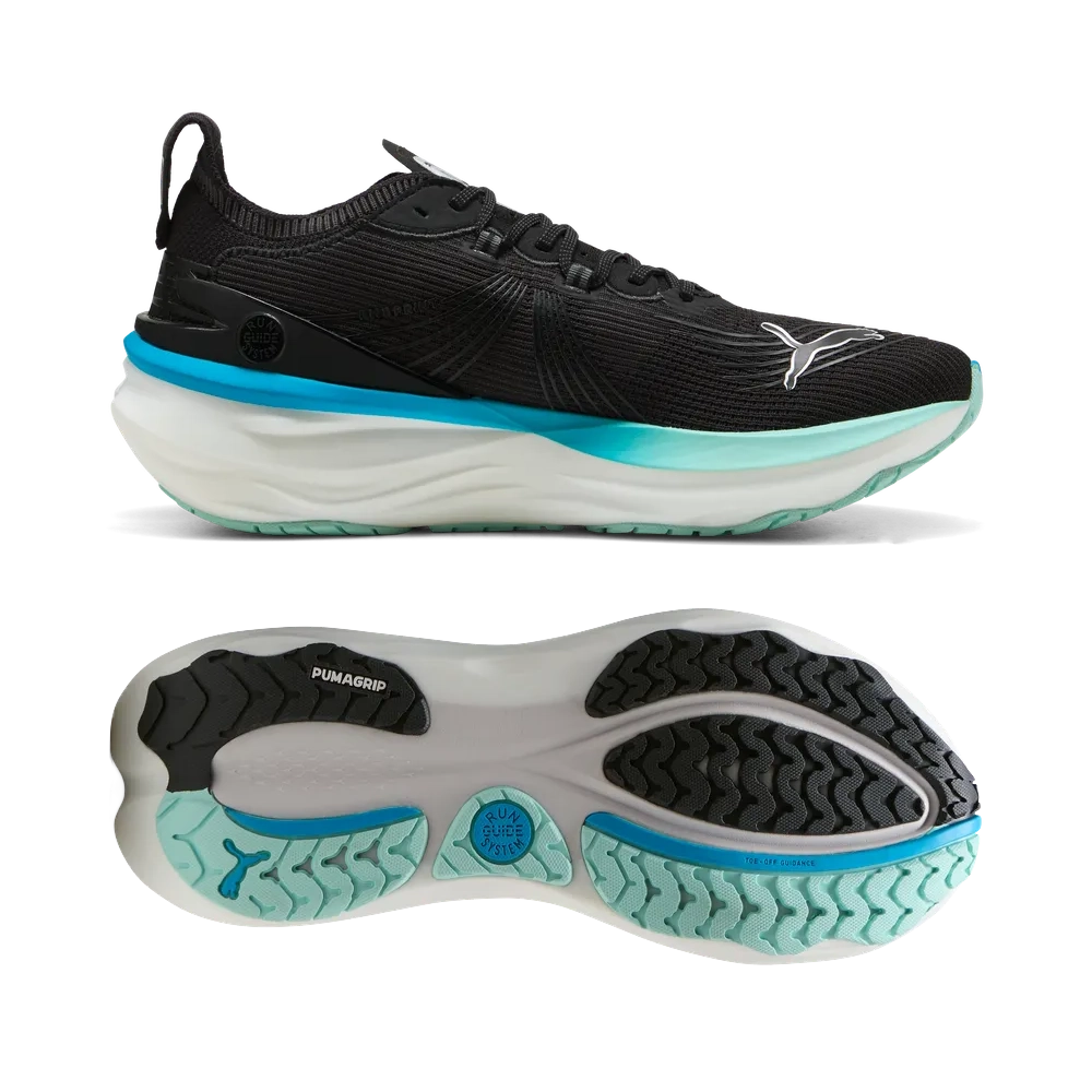Puma ForeverRun NITRO™ 2 - Black/Speed Blue - Laufschuhe für Herren Puma ForeverRun NITRO™ 2 - Black/Speed Blue - Laufschuhe für Herren