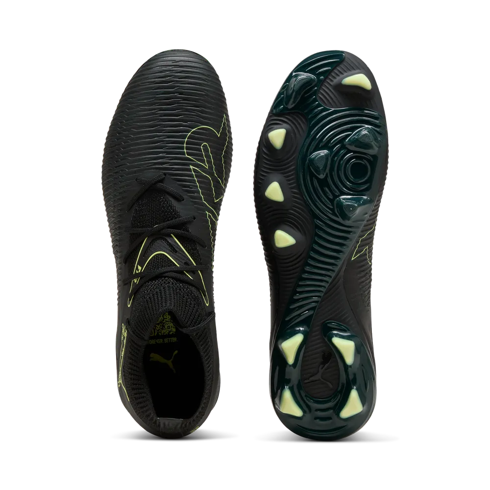 Puma FUTURE 8 MATCH FG/AG Fußballschuhe - Black/Fizzy Green