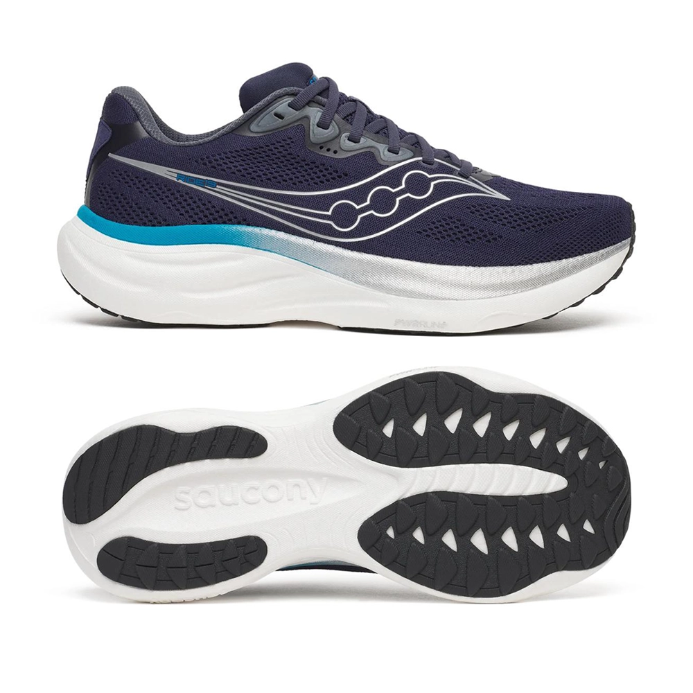 Saucony Ride 19 Herren Neutral-Laufschuh - Naval | Cobalt