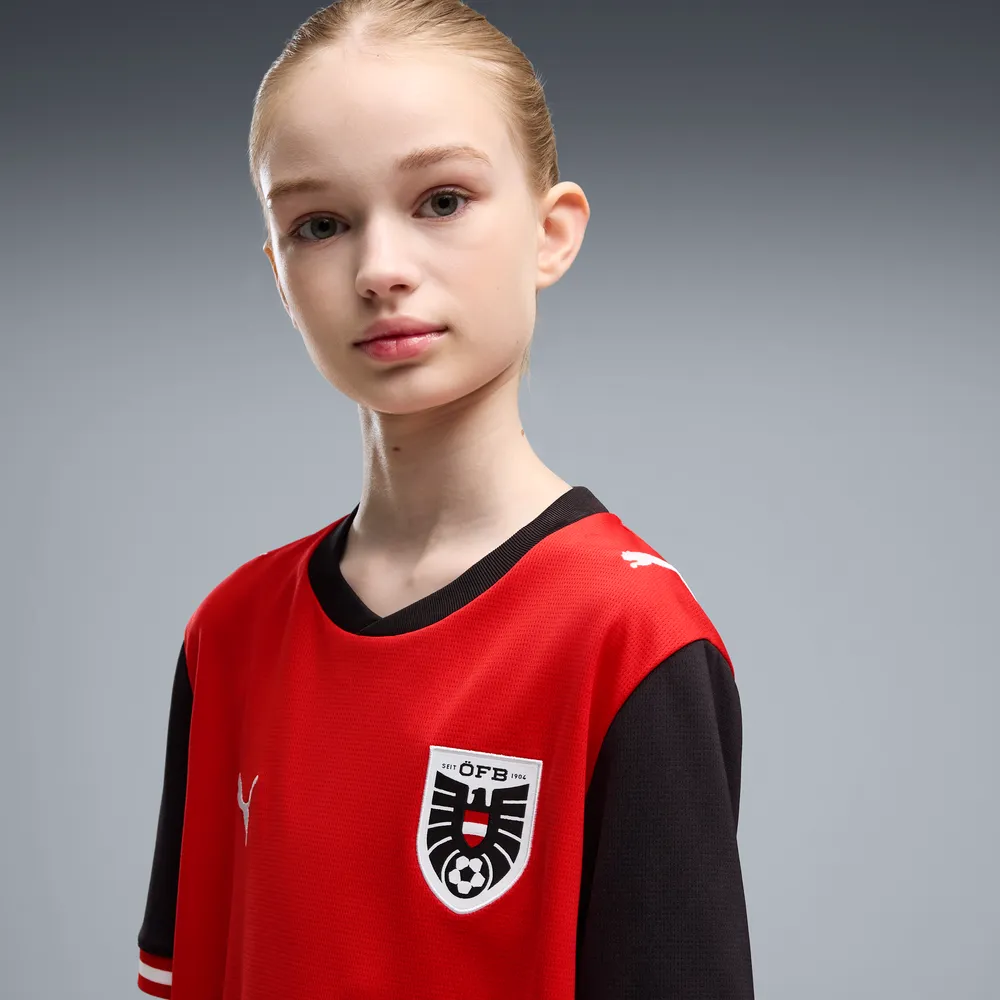 Puma ÖFB Österreich Heimtrikot WM 2026 für Kinder 