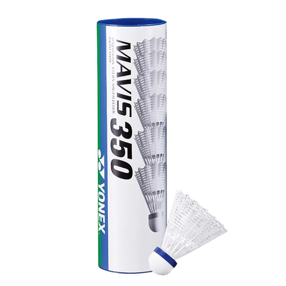Yonex Mavis 350 Nylon Badmintonbälle Weiß Yonex Mavis 350 Nylon Badmintonbälle Weiß