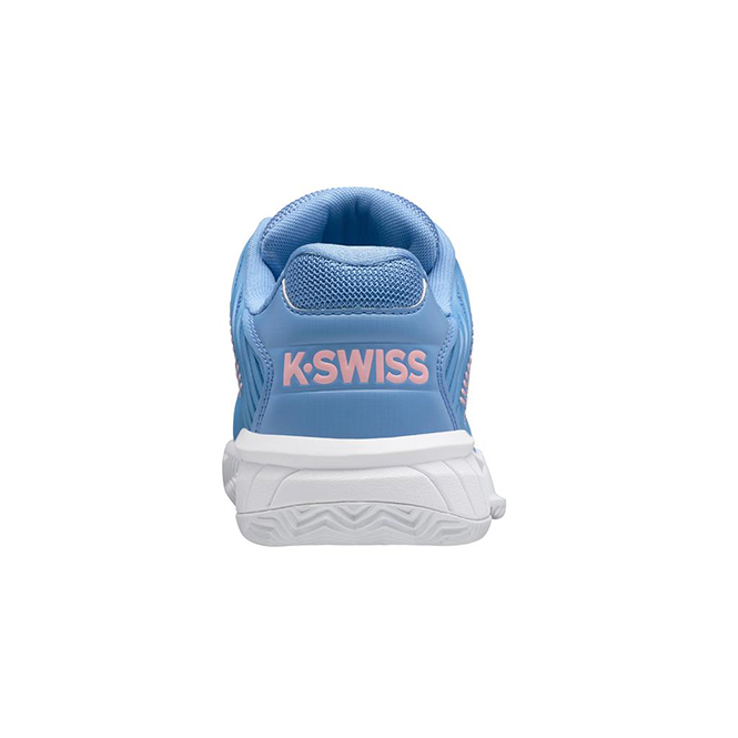 K-SWISS Hypercourt Express 2 HB Damen Tennisschuh - blau weiß pink K-SWISS Hypercourt Express 2 HB Damen Tennisschuh - blau weiß pink