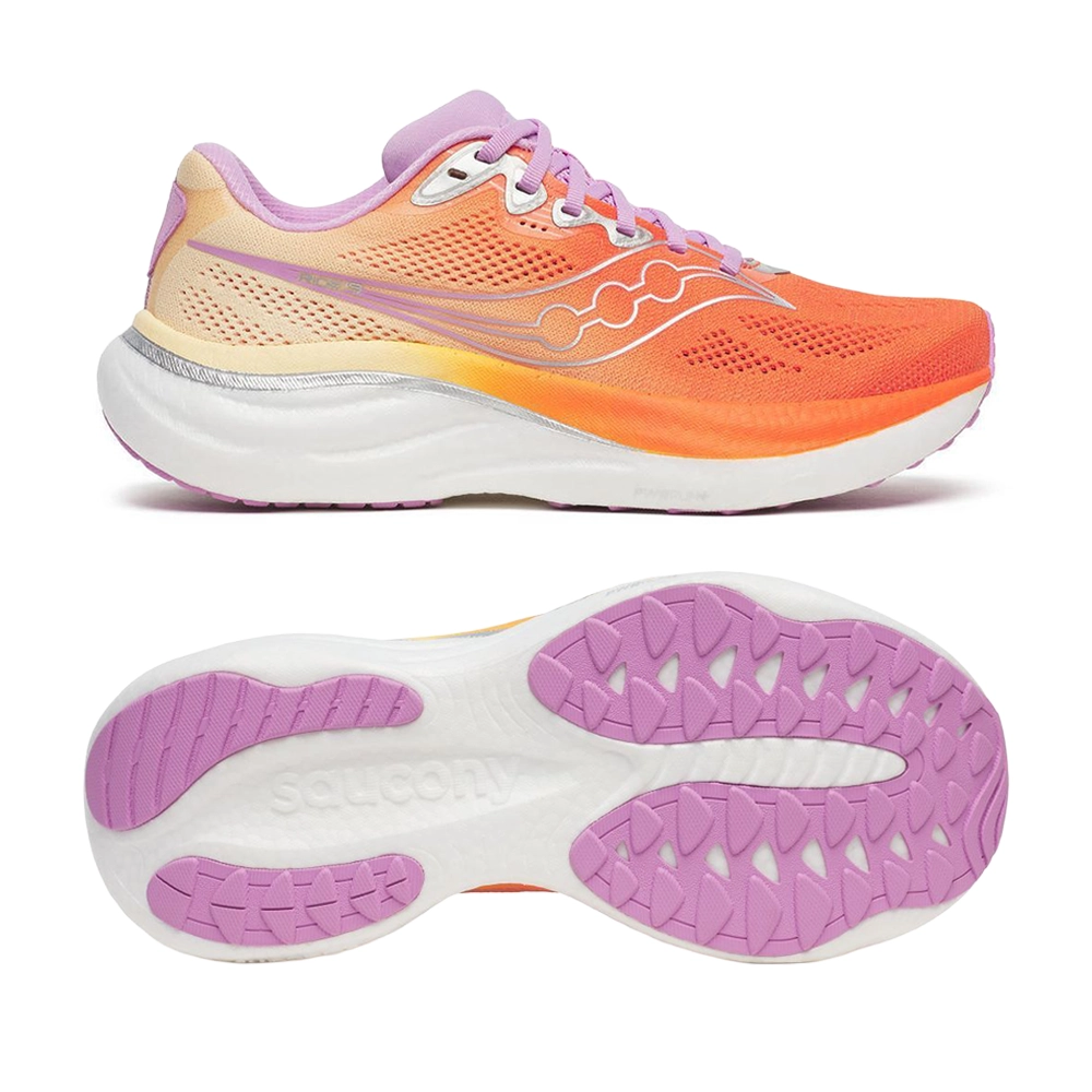 saucony Ride 19 Damen Neutral-Laufschuh - Fire | Orchid saucony Ride 19 Damen Neutral-Laufschuh - Fire | Orchid