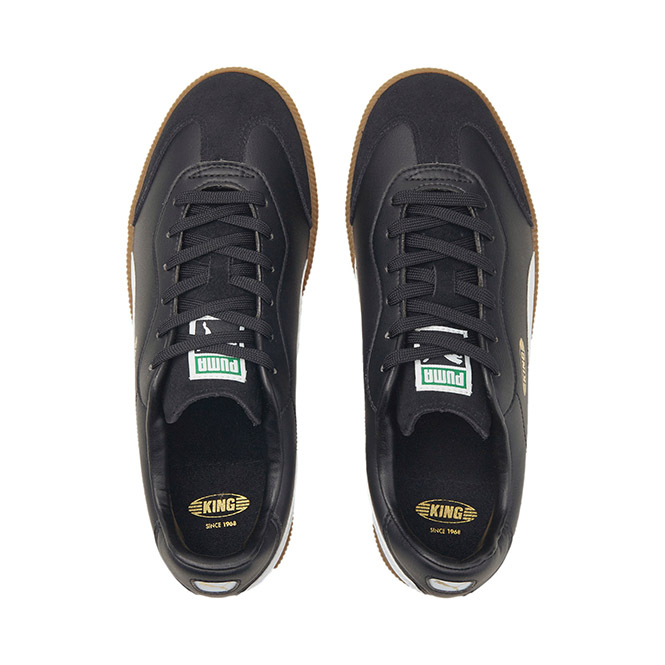 Puma KING 21 IT Hallenschuh - black white gum