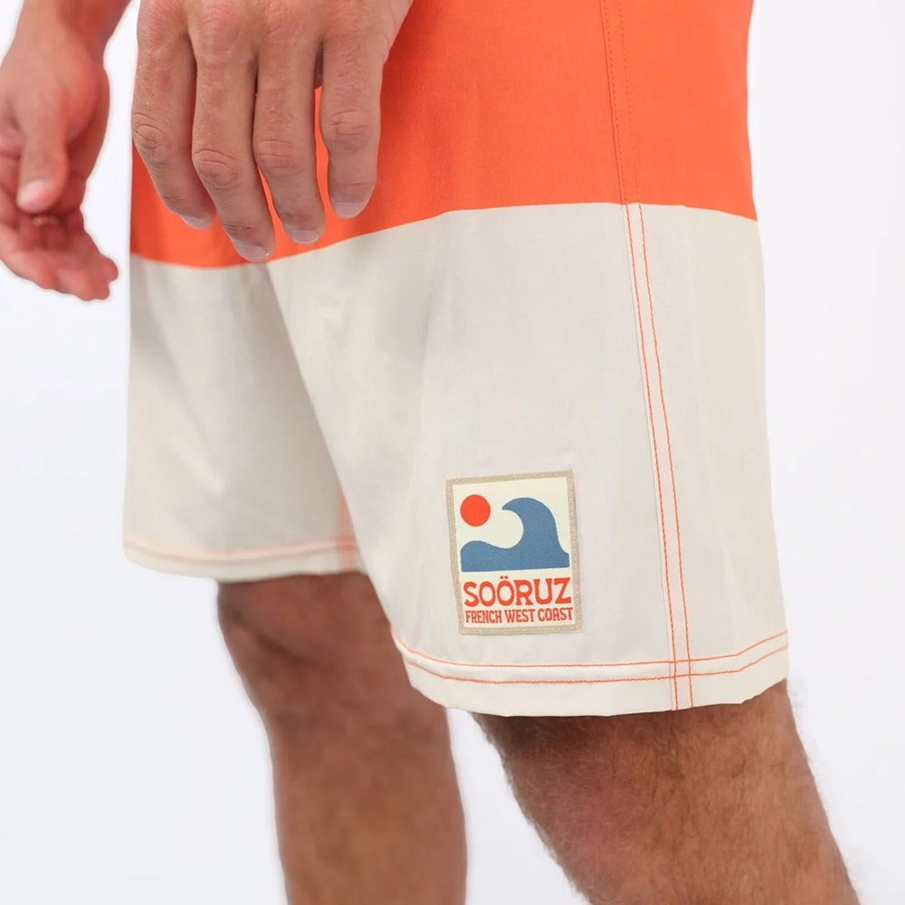Soöruz Boardshort Shred 18 ORCLAY für Herren – Orange