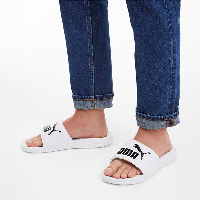 PUMA Popcat 20 Badeschuhe Herren - white, black PUMA Popcat 20 Badeschuhe Herren - white, black