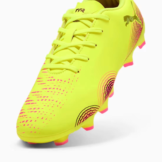 Puma FUTURE 8 PLAY FG/AG Fußballschuhe Teenager - Yellow Alert