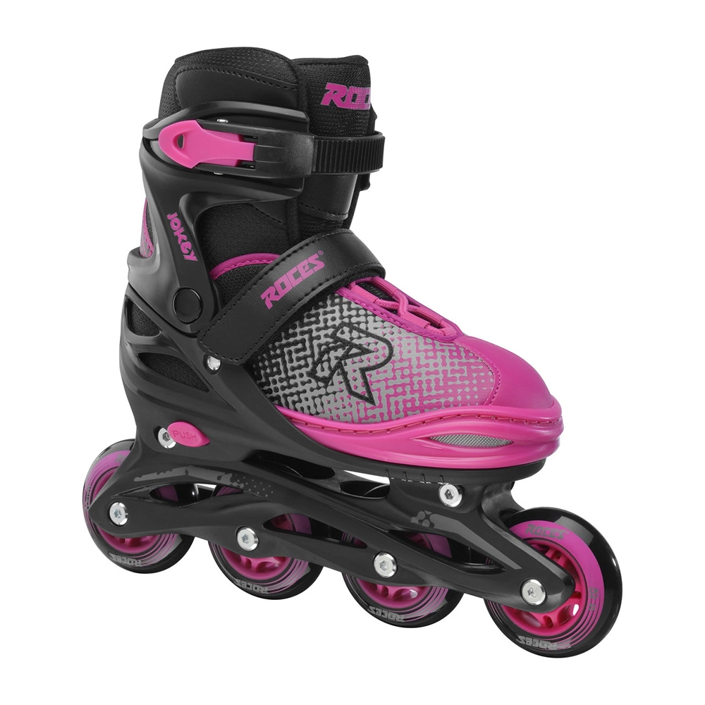 Roces Jokey X Girl Mädchen Inline Skate - black/pink 