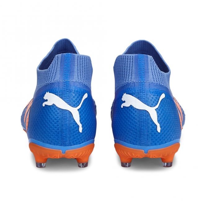 Puma FUTURE PRO FG/AG Fussballschuh - Blue Glimmer White Ultra Orange Puma FUTURE PRO FG/AG Fussballschuh - Blue Glimmer White Ultra Orange