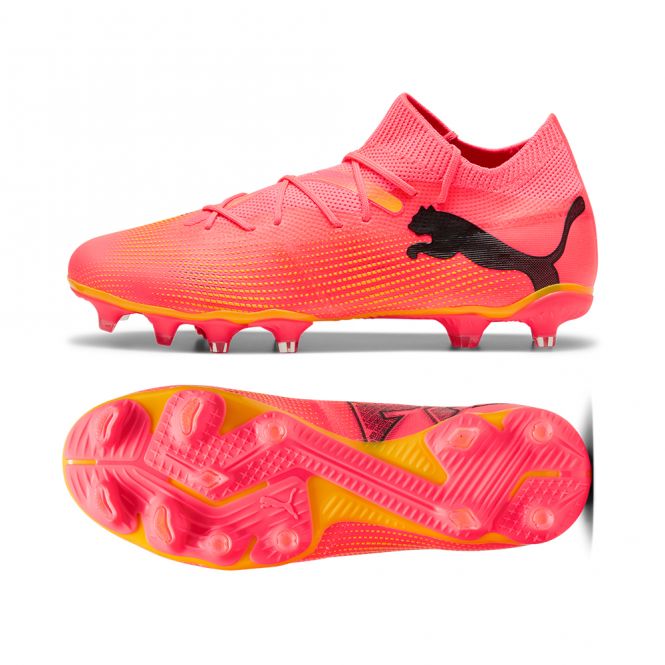 Puma FUTURE 7 MATCH FG/AG WN's Damen Fussballschuh - Sunset Glow/Black Sun Stream Puma FUTURE 7 MATCH FG/AG WN's Damen Fussballschuh - Sunset Glow/Black Sun Stream