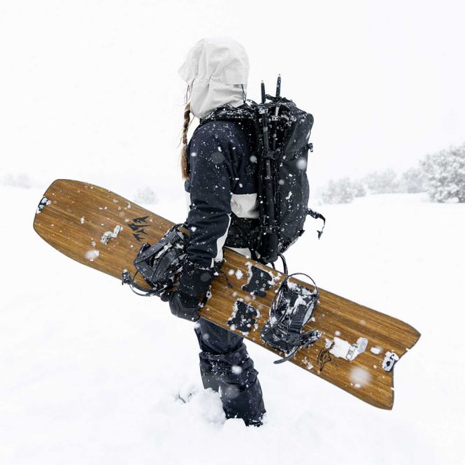 Jones MTN Surf Recycled Jacket Damen - mineral grey 2024 Jones MTN Surf Recycled Jacket Damen - mineral grey 2024