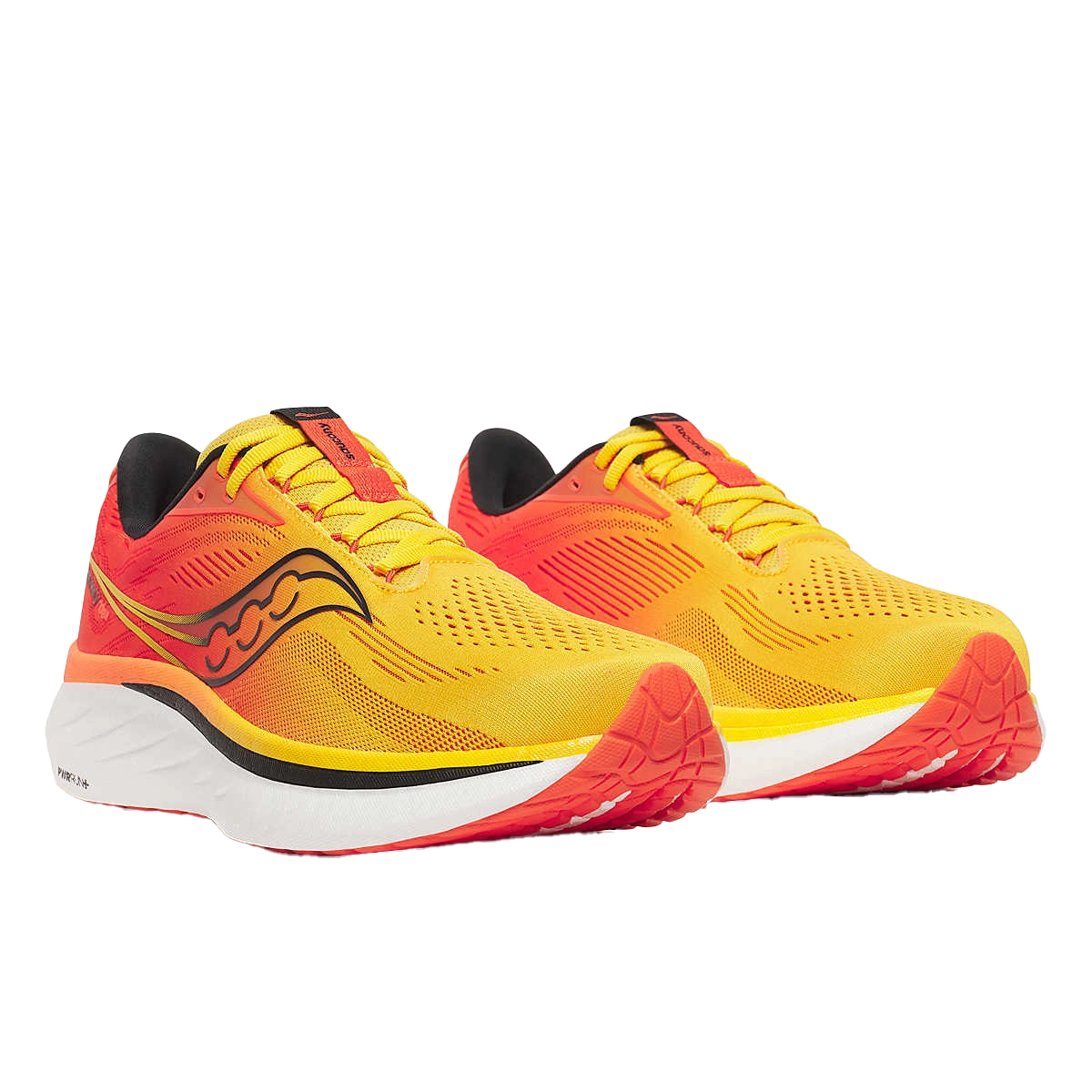 saucony Ride 18 Herren Neutral Laufschuh - Pollen | Pepper