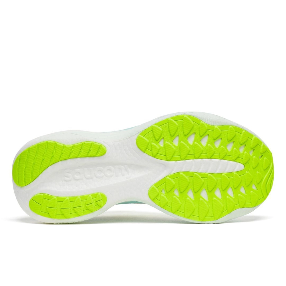 saucony Ride 19 Damen Neutral-Laufschuh - White | Splash