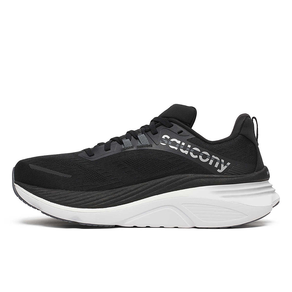 saucony Hurricane 24 Herren Stabilität- Laufschuh - Black | Carbon