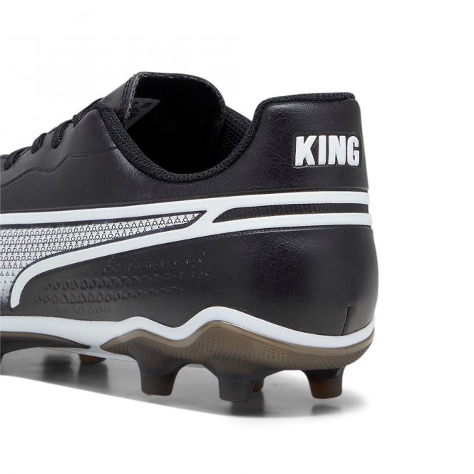 Puma KING MATCH FG Fussballschuh - schwarz weiss Puma KING MATCH FG Fussballschuh - schwarz weiss