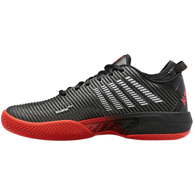 K-SWISS Hypercourt Supreme Herren Tennisschuh - schwarz rot