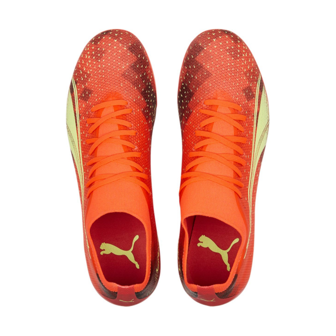 Puma ULTRA MATCH MG Kunstrasenschuh - coral fizzy light black Puma ULTRA MATCH MG Kunstrasenschuh - coral fizzy light black