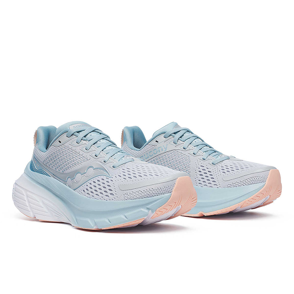 saucony Guide 17 Damen Stabilität- Laufschuh - Cloud | Topaz