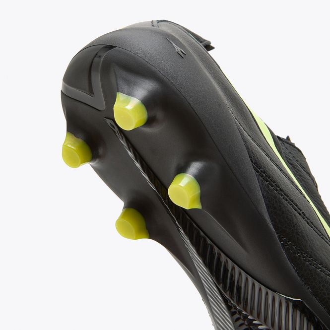 diadora BRASIL ELITE2 TECH ITA LPX Fussballschuh - schwarz gelb diadora BRASIL ELITE2 TECH ITA LPX Fussballschuh - schwarz gelb