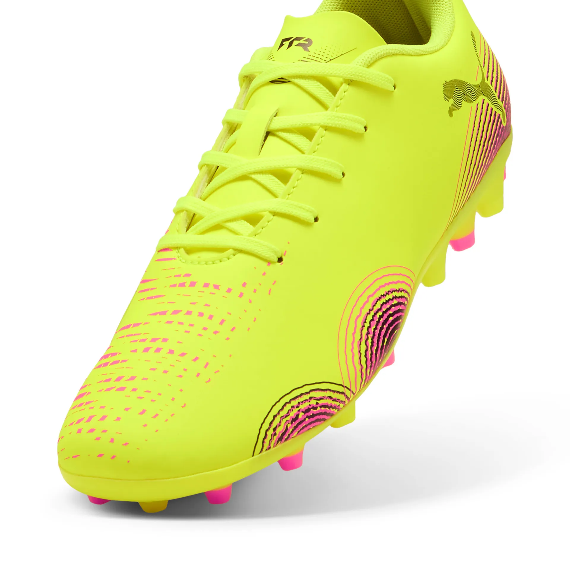 Puma FUTURE 8 PLAY MG JR Fußballschuhe Kinder – Yellow Alert