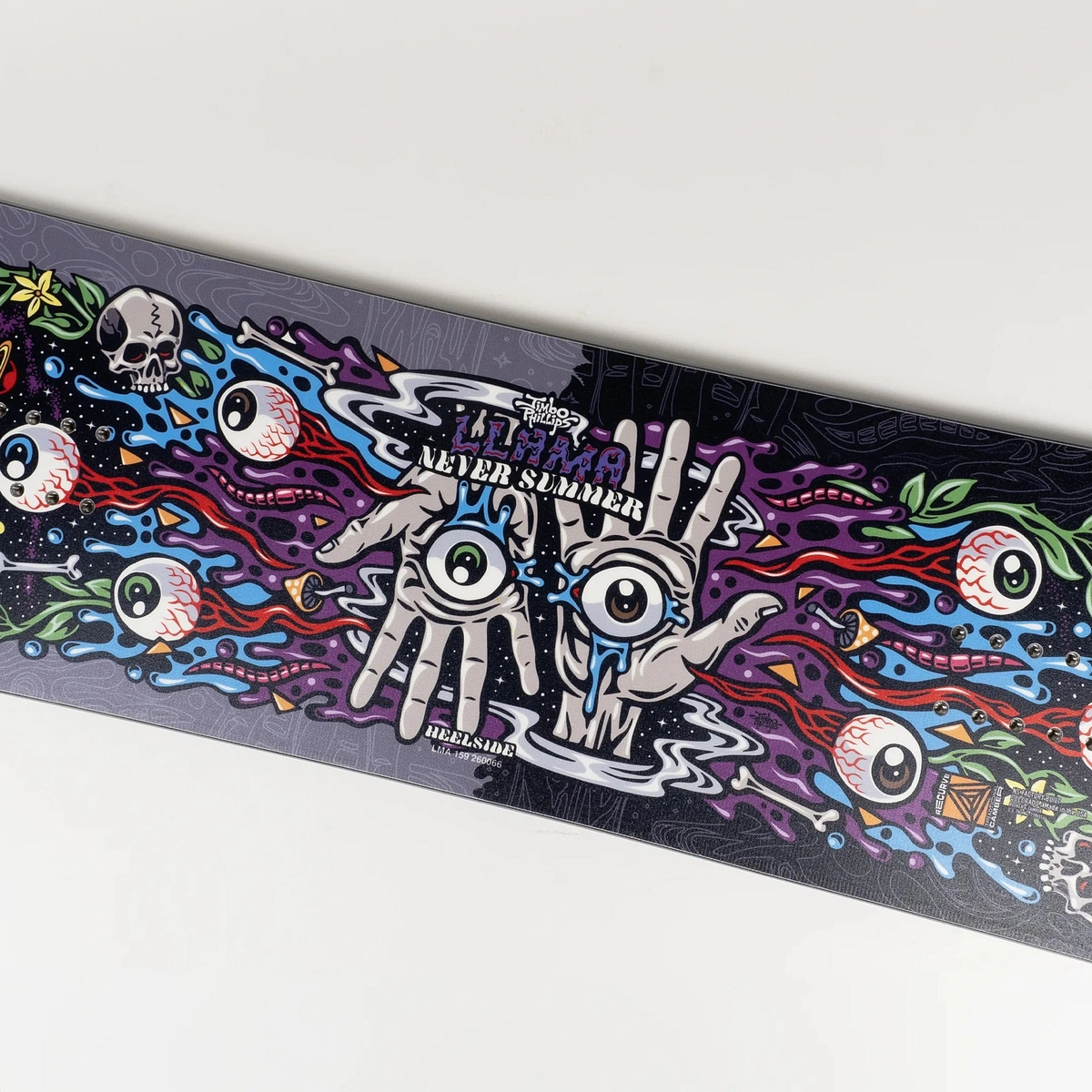 Never Summer Llama All- Mountain Freestyle Snowboard 2026