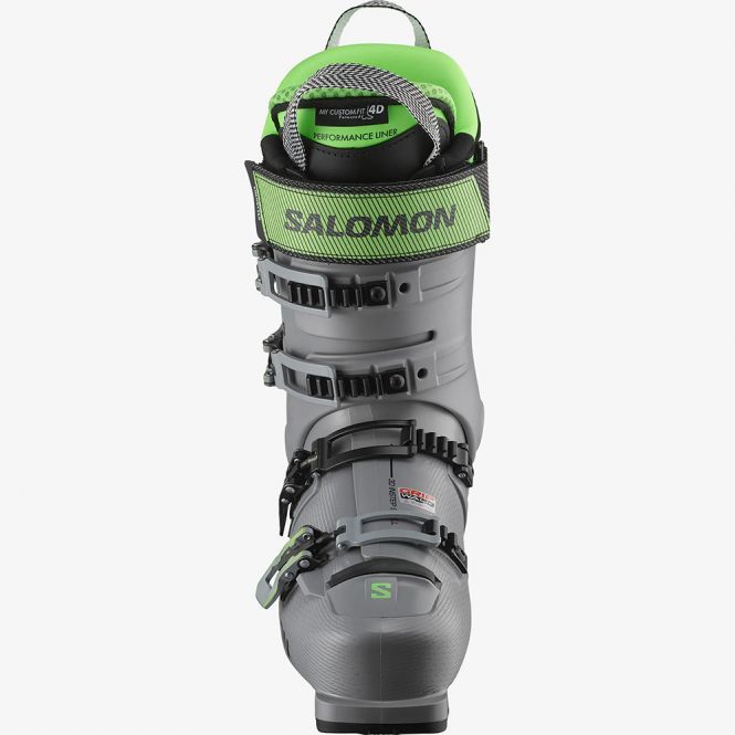 Salomon S/PRO Alpha 120 Herren Skischuhe - grau grün 2023 Salomon S/PRO Alpha 120 Herren Skischuhe - grau grün 2023