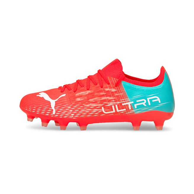 Puma ULTRA 3.3 FG Wn's Damen Fussballschuh - Sunblaze White Elektro Aqua Puma ULTRA 3.3 FG Wn's Damen Fussballschuh - Sunblaze White Elektro Aqua