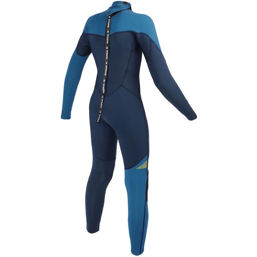 Soöruz Fullsuit Neoprenanzug 3/2 FLY Back-Zip für Kinder – Navy