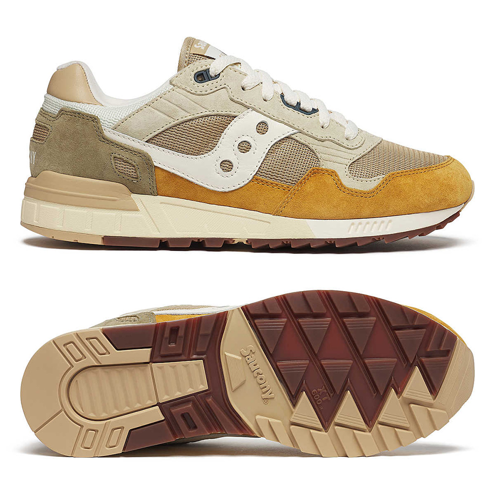 Saucony Shadow 5000 Unisex Sneaker - Beige | Off White