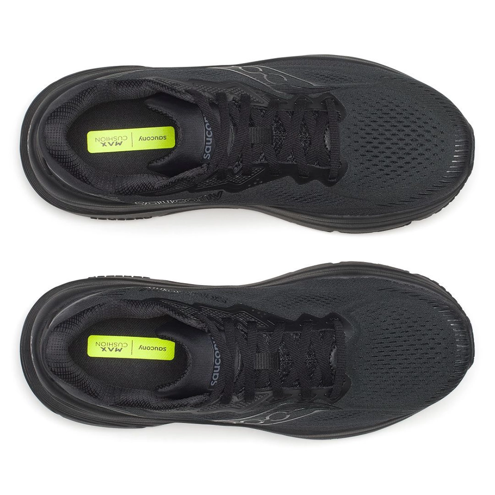 saucony Guide 19 Herren Stabilität- Laufschuh - Triple Black