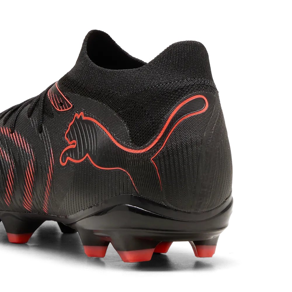 Puma FUTURE 9 MATCH FG/AG Fußballschuhe – Black/Glowing Red/Strong Grey Puma FUTURE 9 MATCH FG/AG Fußballschuhe – Black/Glowing Red/Strong Grey