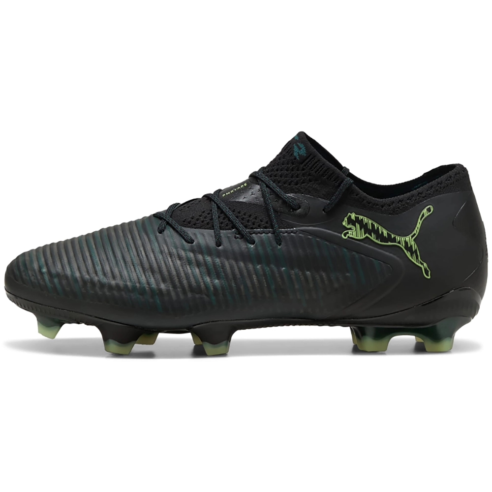 Puma FUTURE 8 ULTIMATE LOW FG Fußballschuhe - Black/Fizzy Green