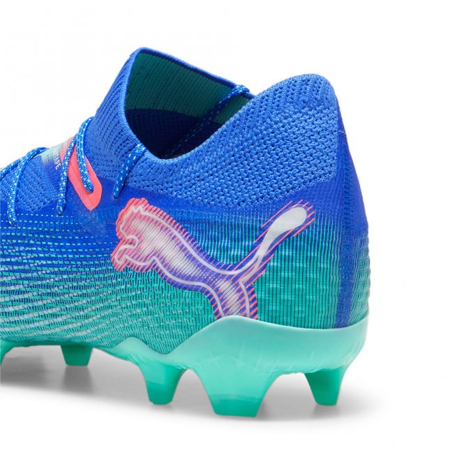 Puma FUTURE 7 ULTIMATE FG/AG Fussballschuh - Bluemazing/White/Electric Peppermint