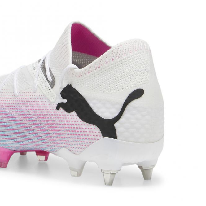 Puma FUTURE 7 ULTIMATE MxSG Fussballschuh - white poison pink Puma FUTURE 7 ULTIMATE MxSG Fussballschuh - white poison pink