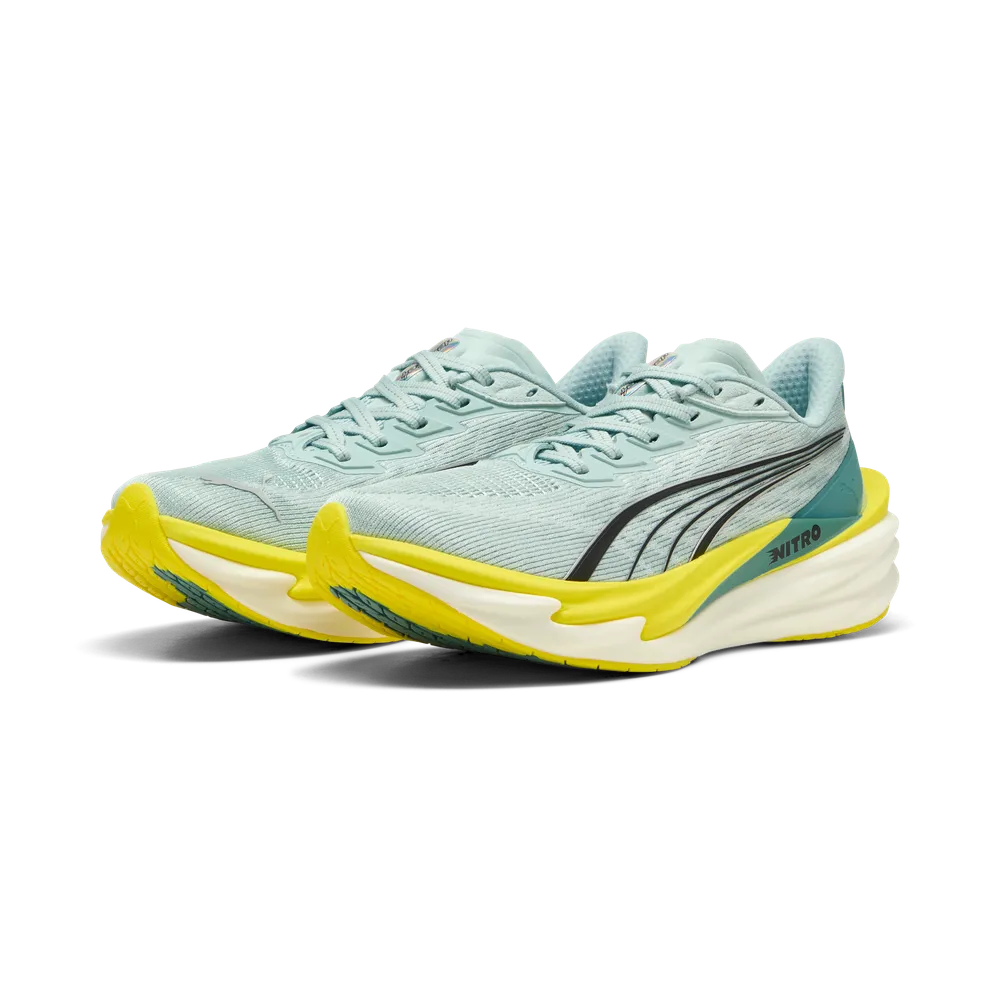 Puma Deviate NITRO™ 4 - Fresh Water/Nitro Blue - Laufschuhe für Damen