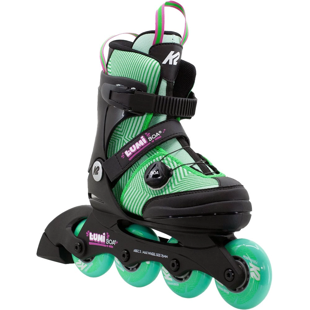 K2 Lumi BOA® Kinder Inline Skate - watermelon K2 Lumi BOA® Kinder Inline Skate - watermelon
