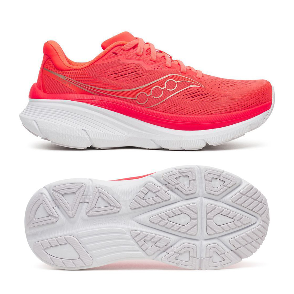 saucony Guide 19 Damen Stabilität-Laufschuh – ViZiRed saucony Guide 19 Damen Stabilität-Laufschuh – ViZiRed