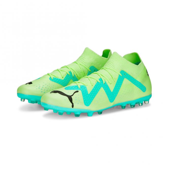 Puma FUTURE MATCH MG Rasen + Kunstrasenschuh - grün türkis Puma FUTURE MATCH MG Rasen + Kunstrasenschuh - grün türkis